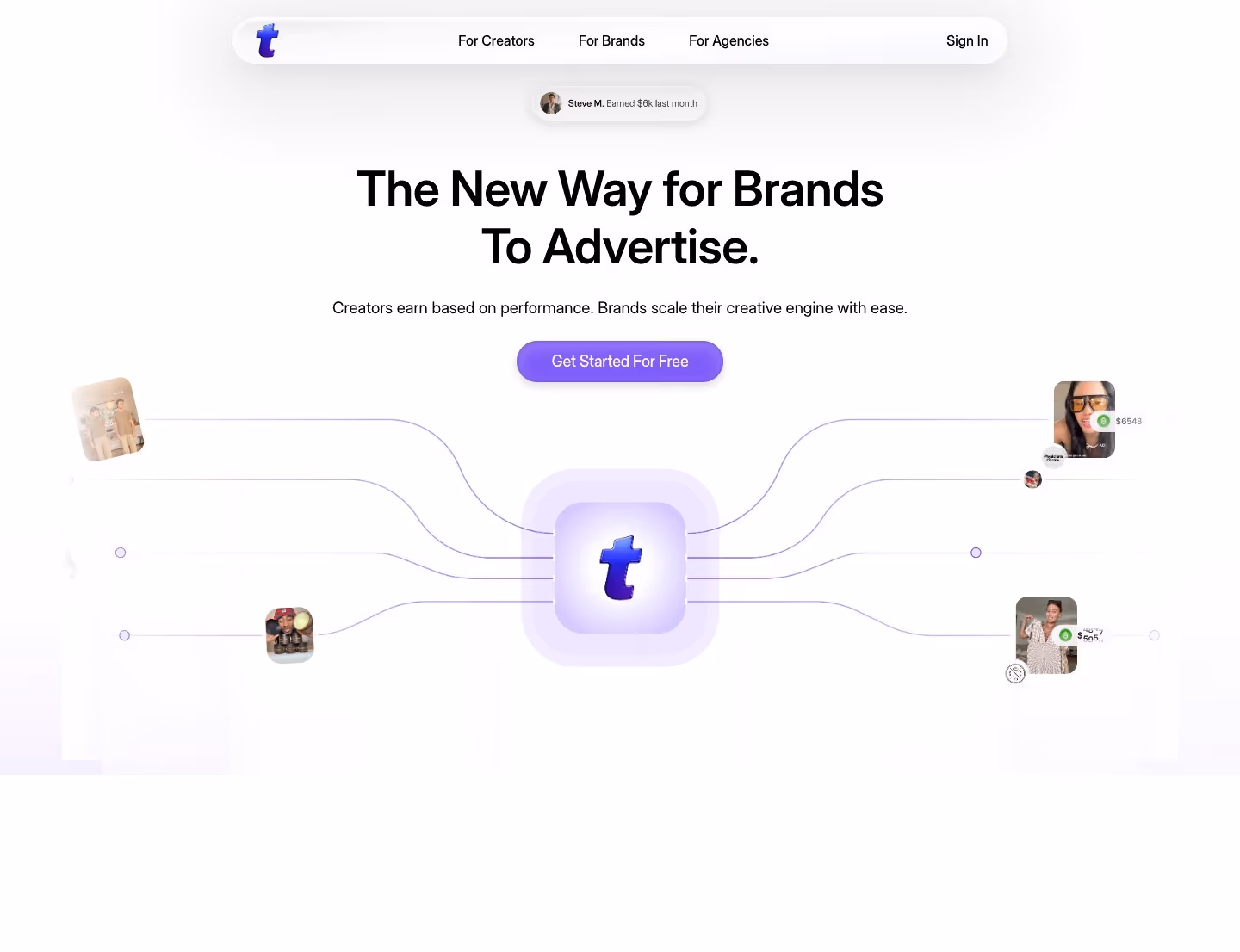 Jointrybe landing page design — Marketing