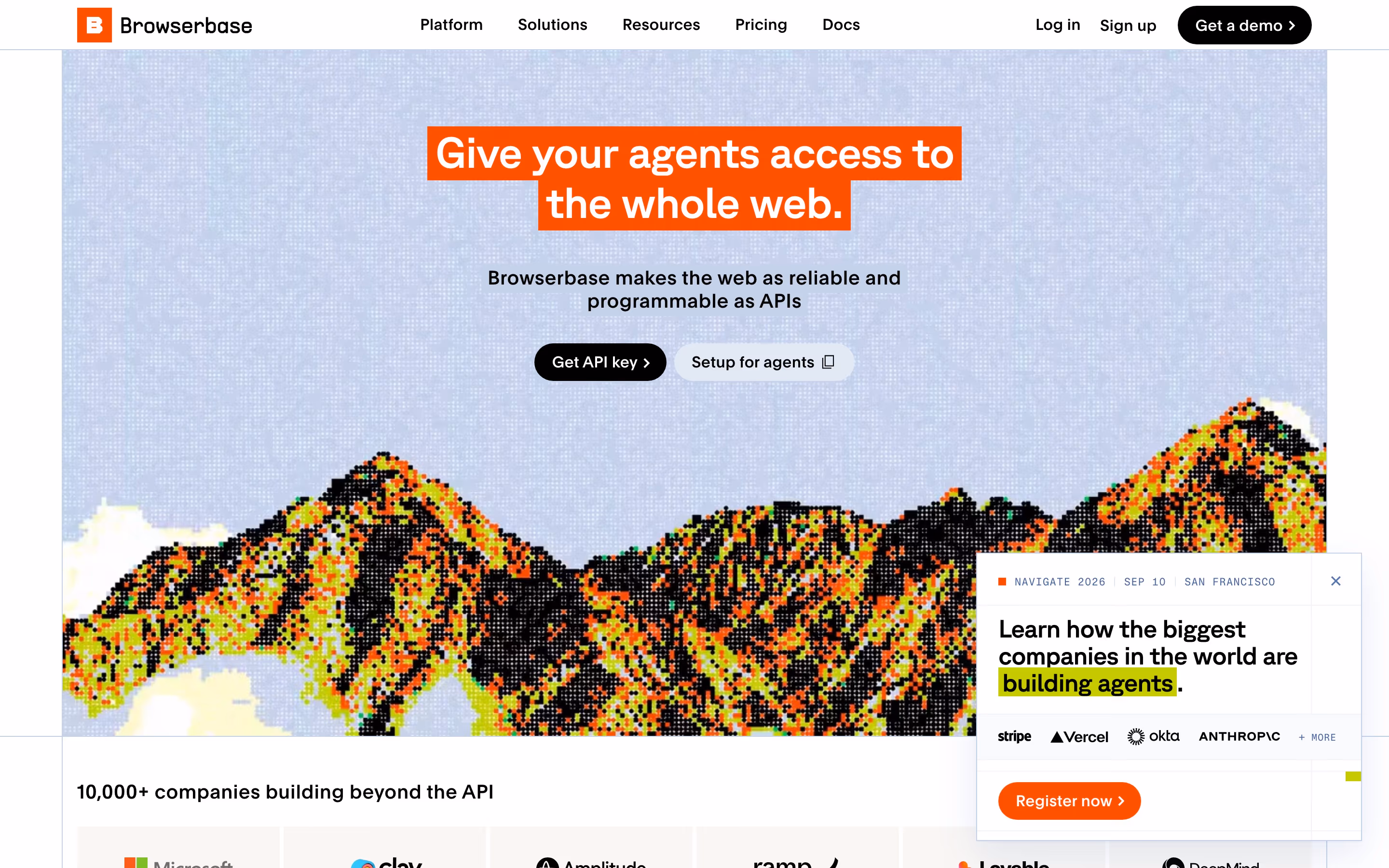 Browserbase hero design — Engineering & Infrastructure