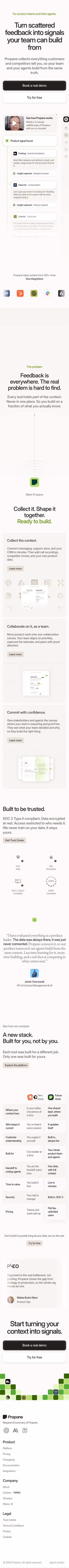 Usepropane mobile design — Data & Analytics