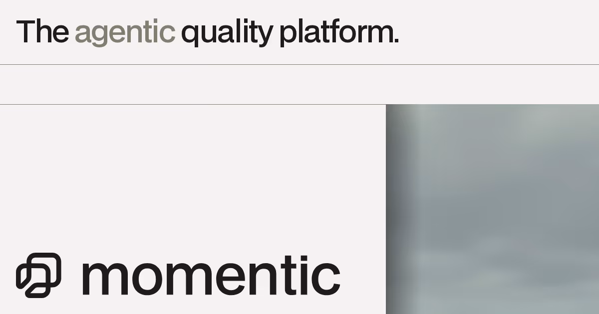 Momentic og image design — Engineering & Infrastructure