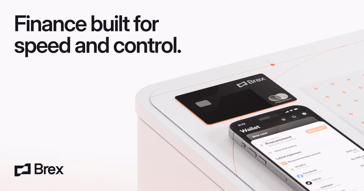 Brex og image design — Finance & Commerce