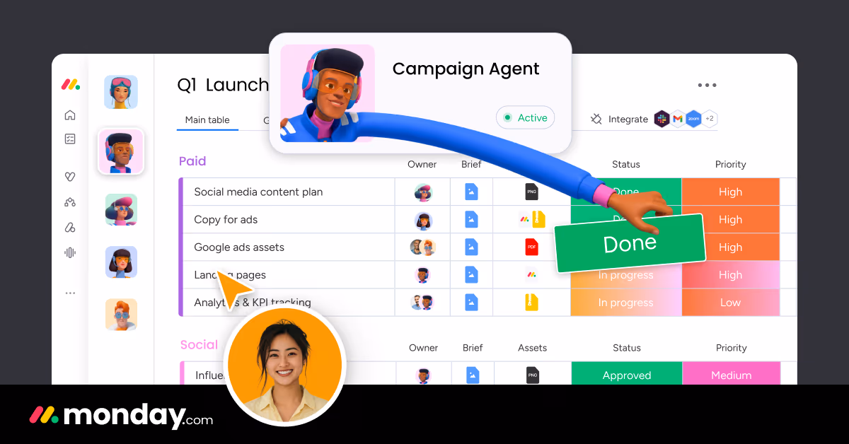Monday og image design — Productivity & Collaboration