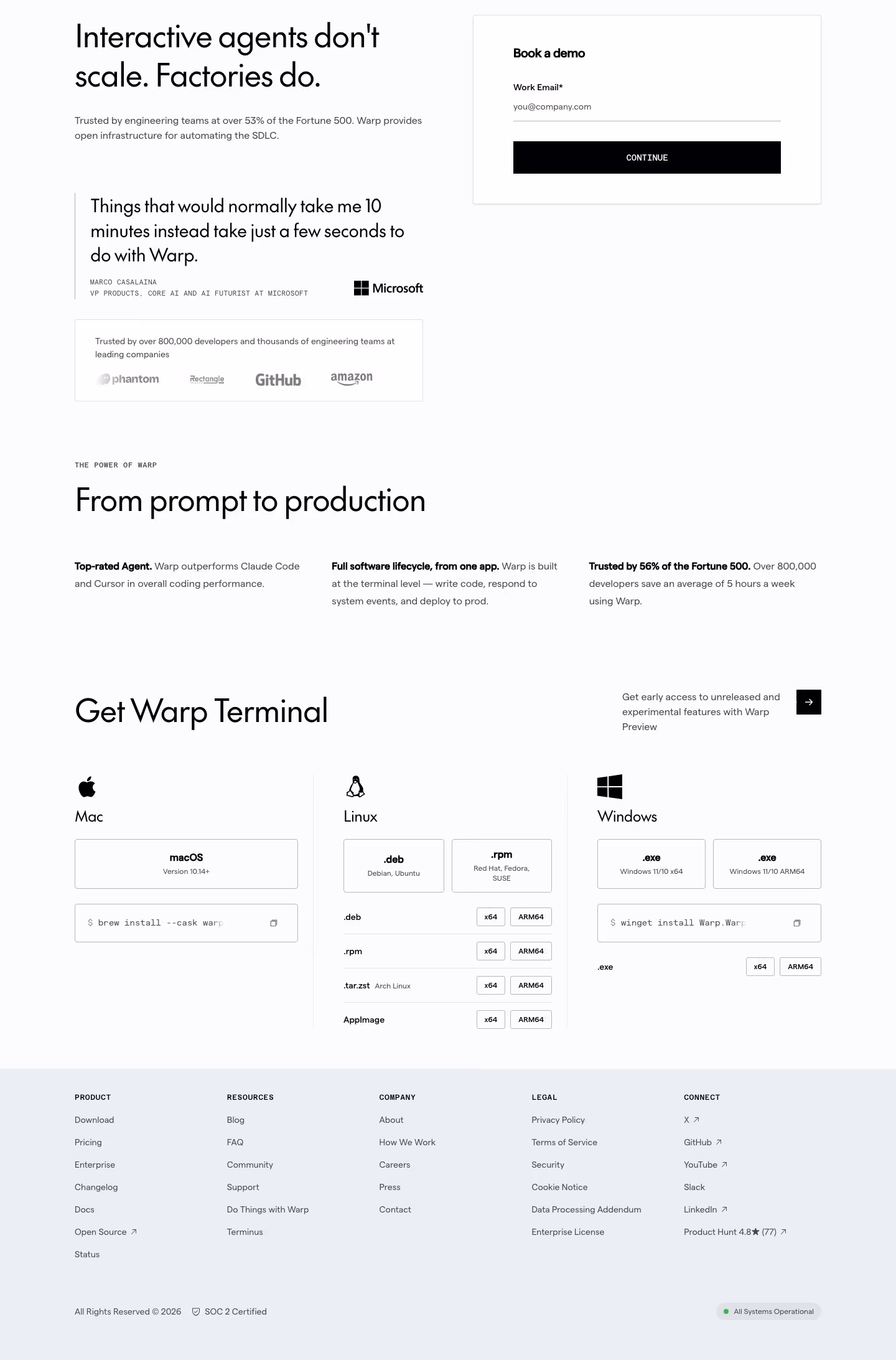 Warp contact — Engineering & Infrastructure