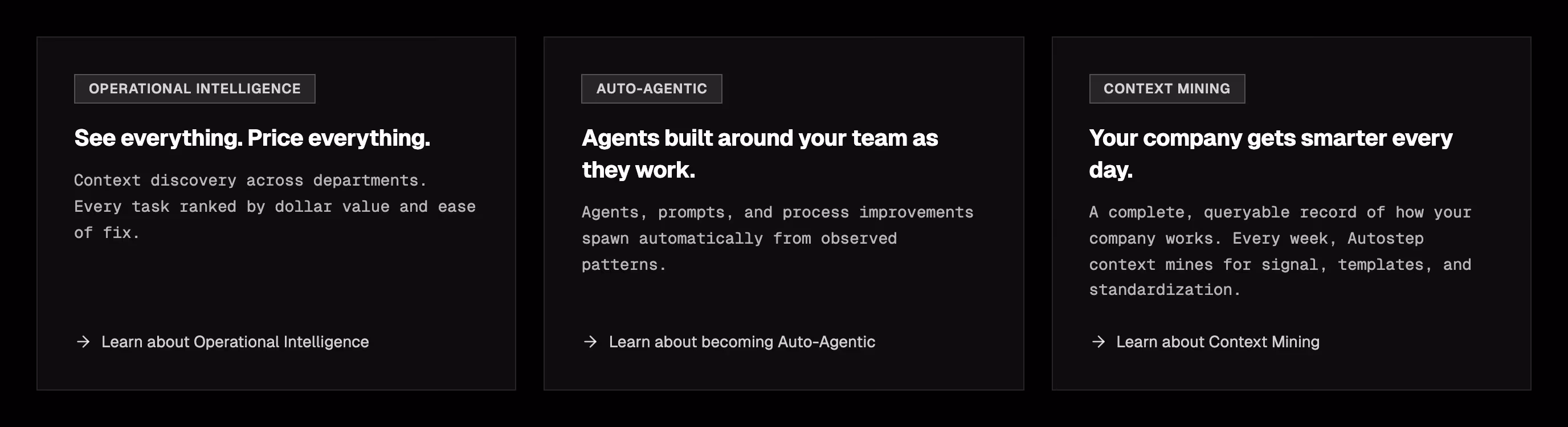 Autostep feature design — Productivity & Collaboration