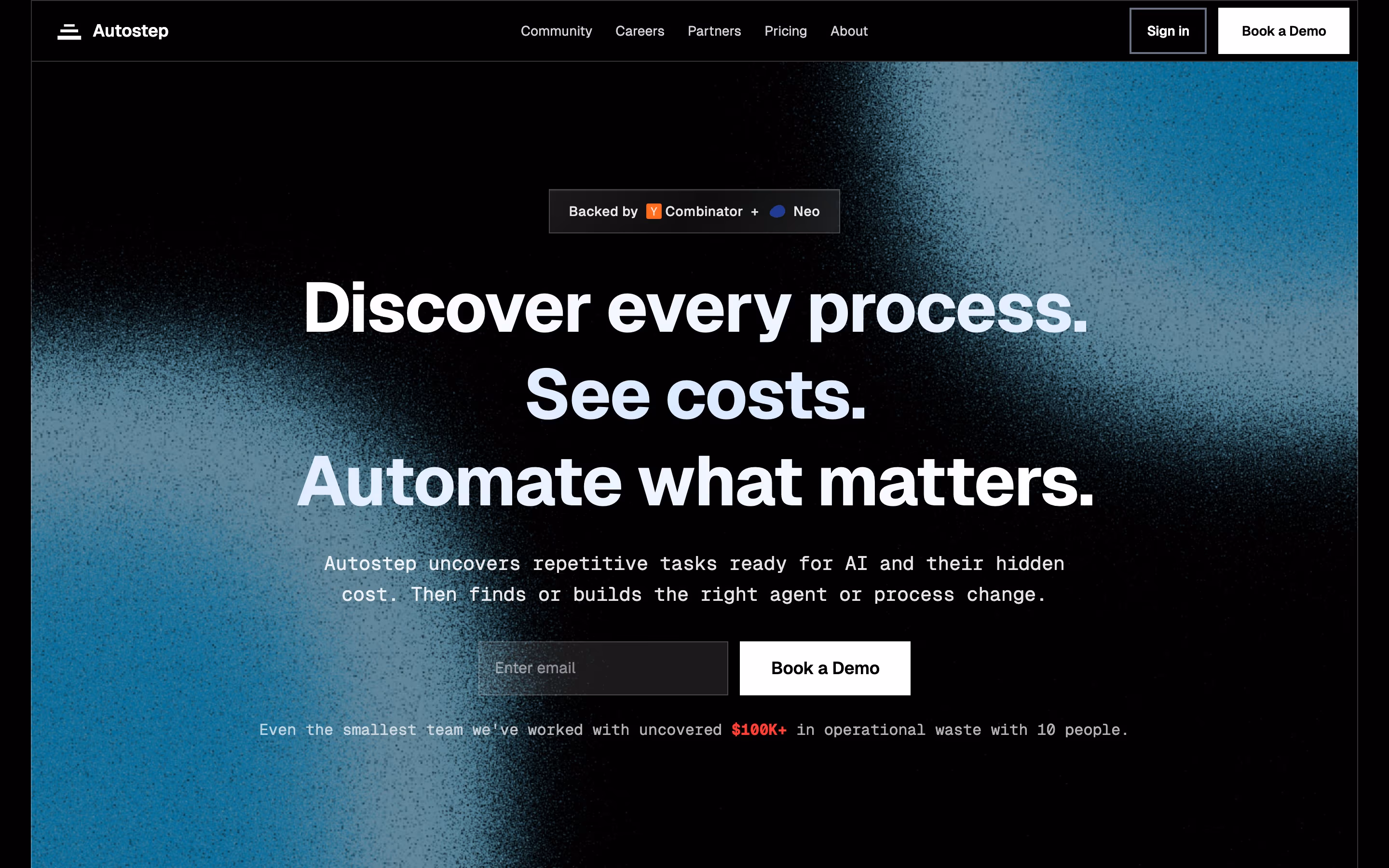 Autostep hero design — Productivity & Collaboration