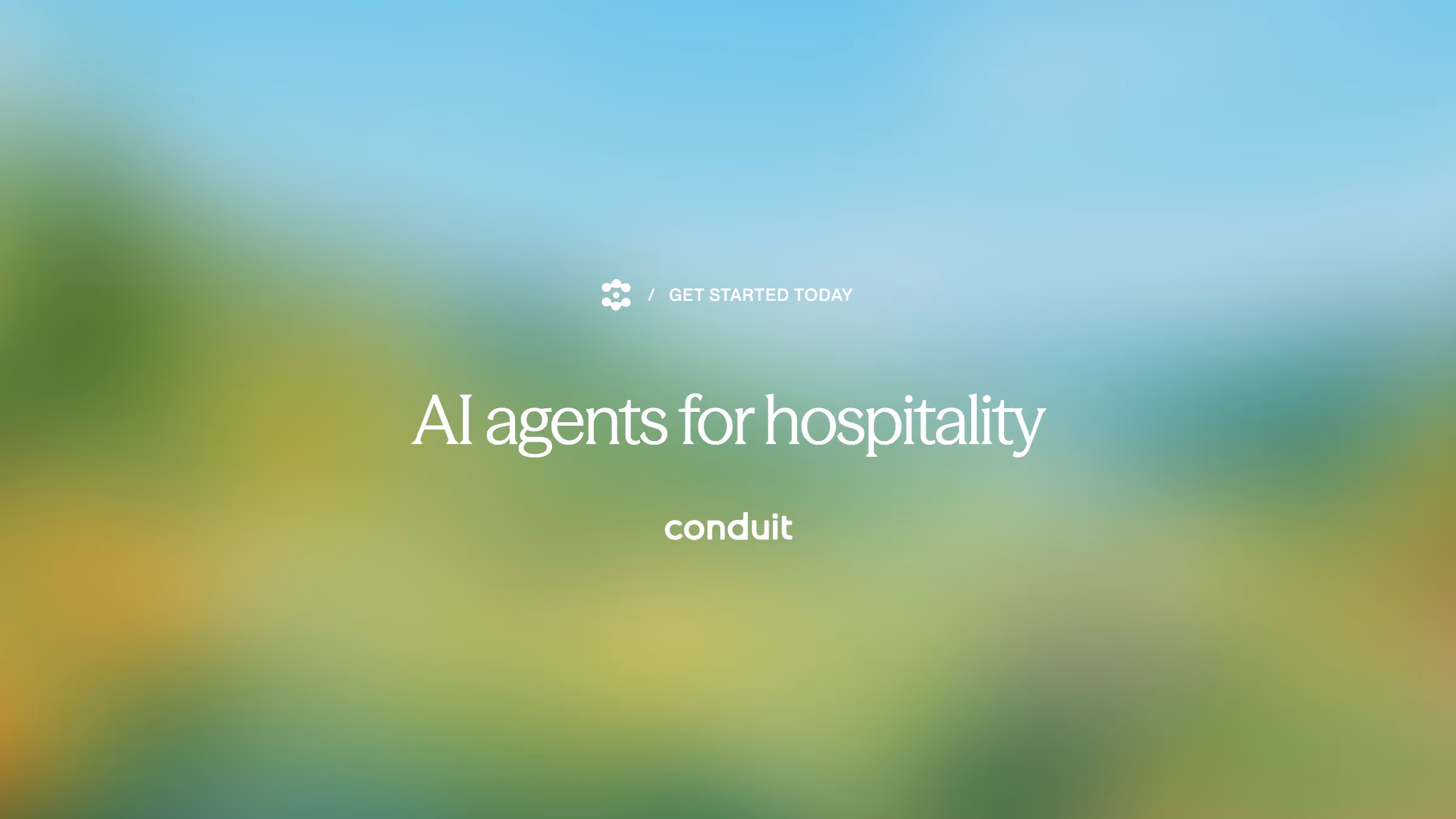 Conduit og image design — Sales & Support