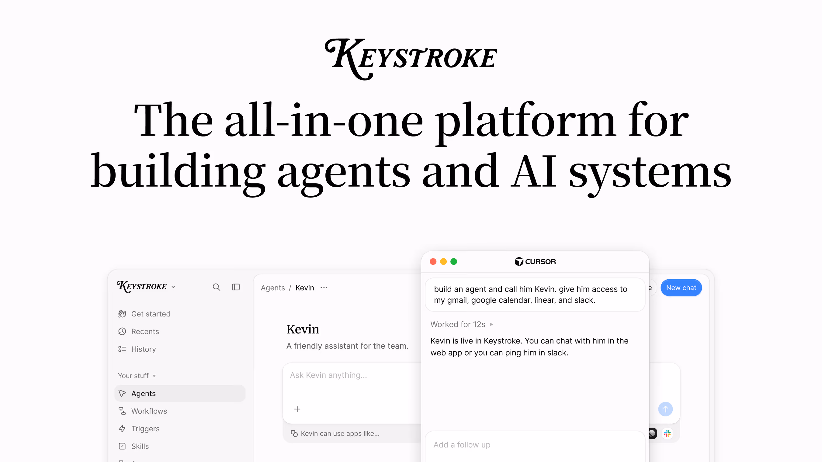 Keystroke og image design — Productivity & Collaboration