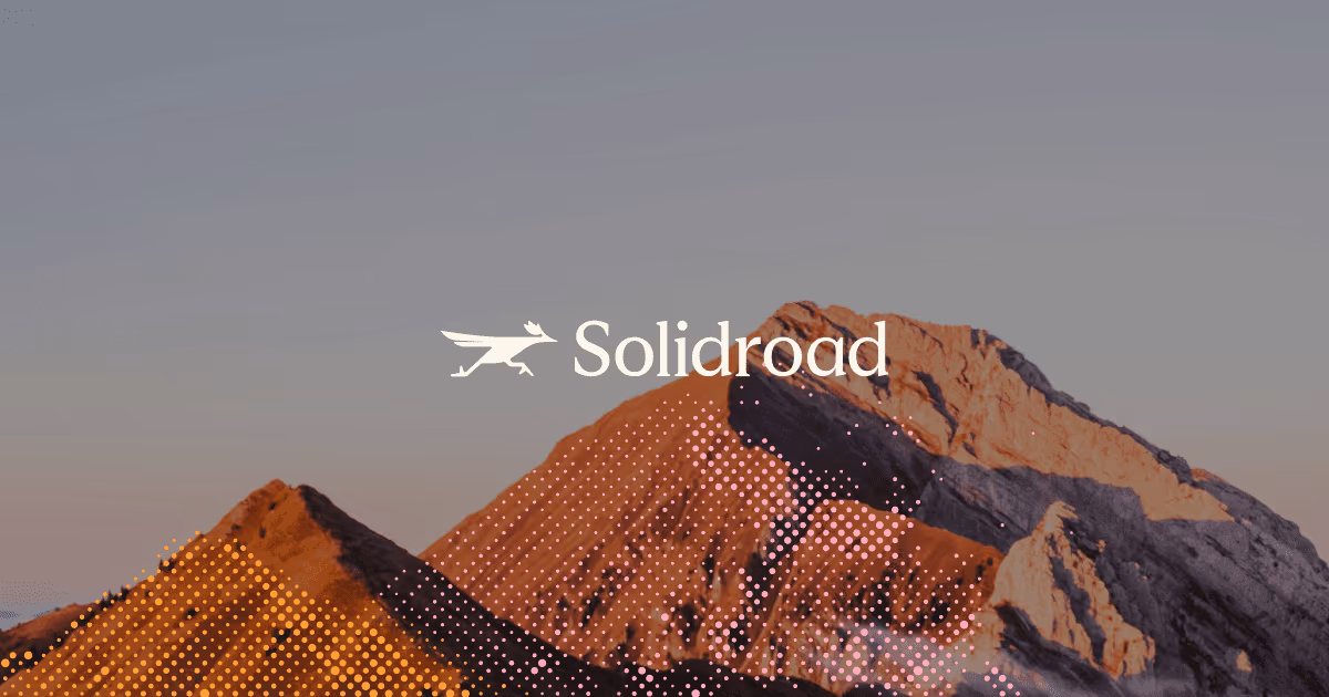 Solidroad og image design — Sales & Support