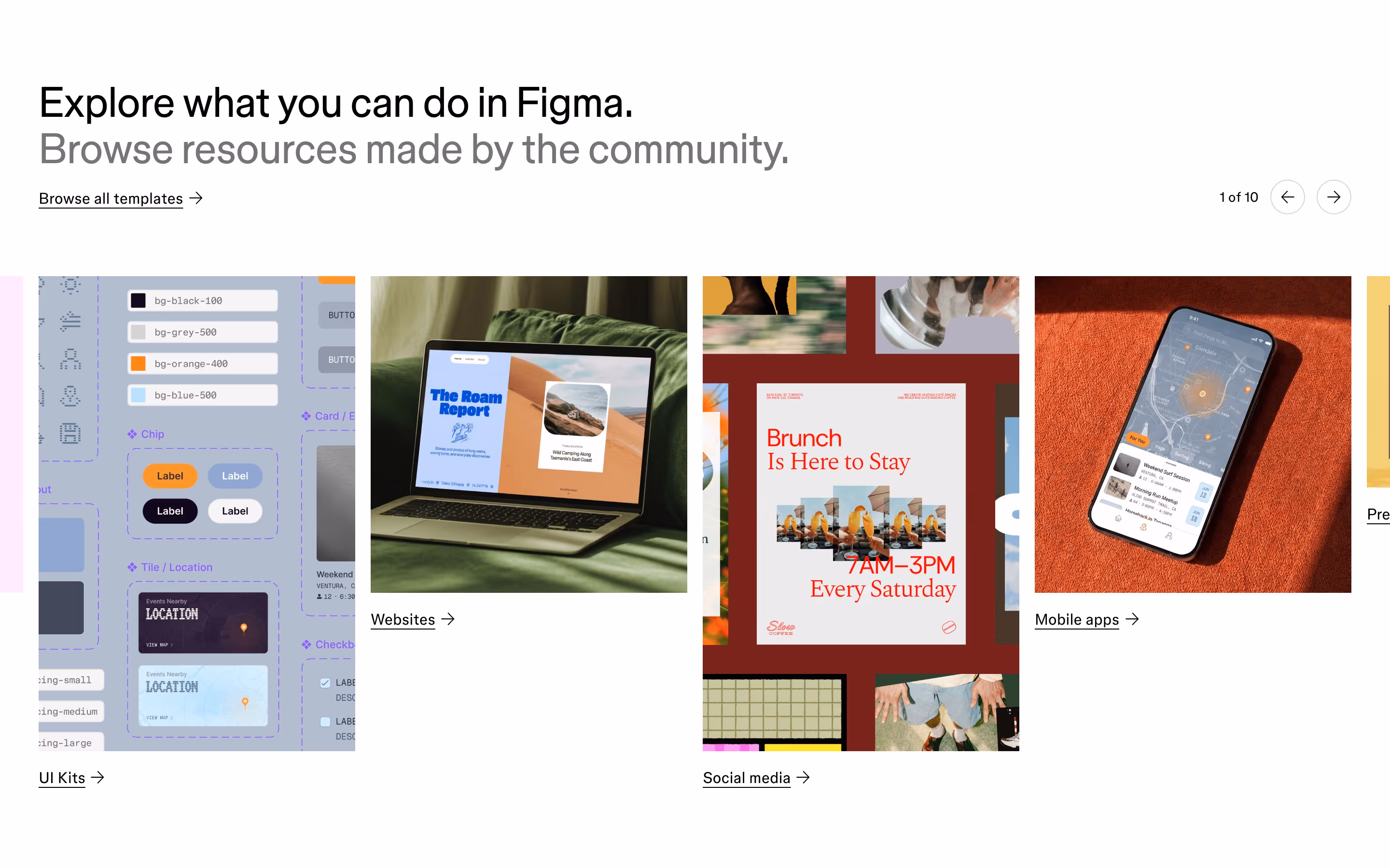 Figma feature design — Design & Creative
