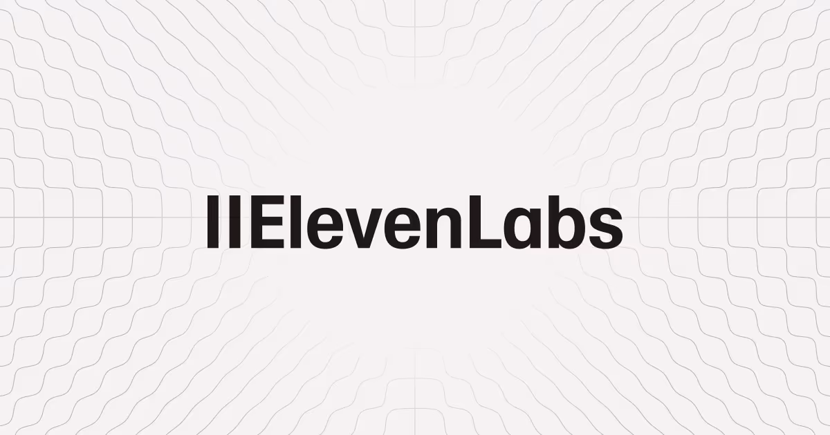 Elevenlabs og image design — Engineering & Infrastructure