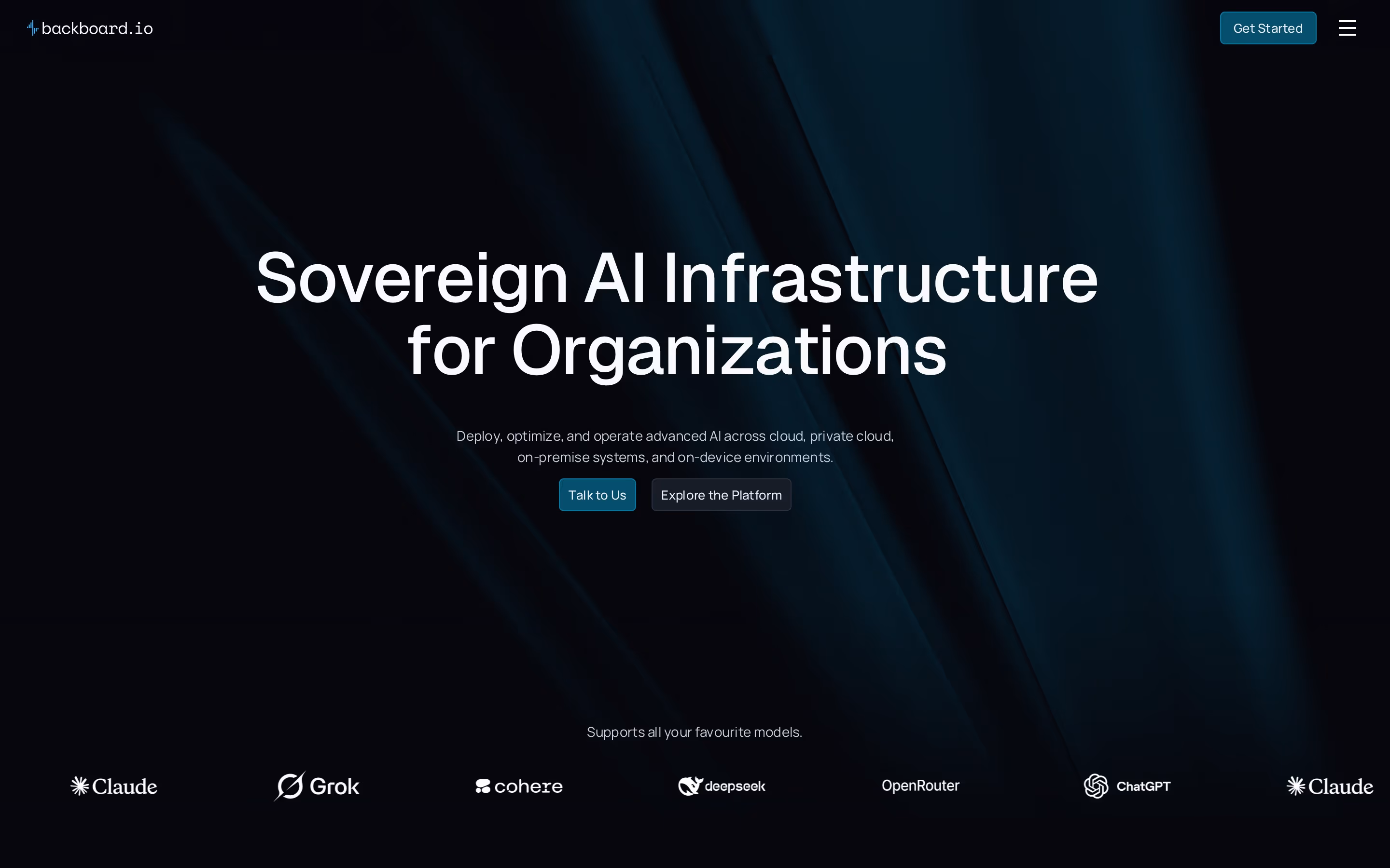 Backboard hero design — Engineering & Infrastructure
