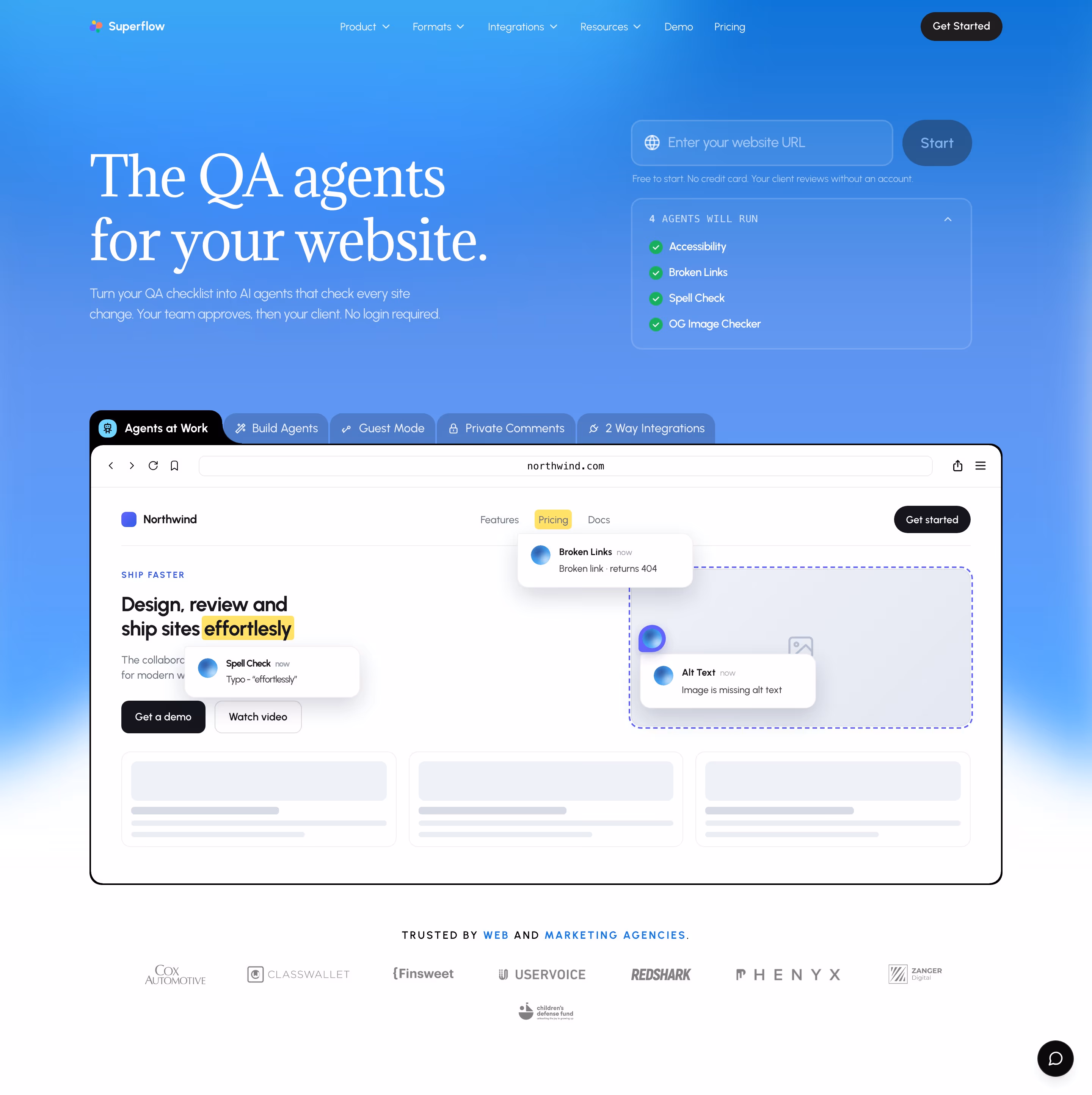 Usesuperflow hero design — Engineering & Infrastructure