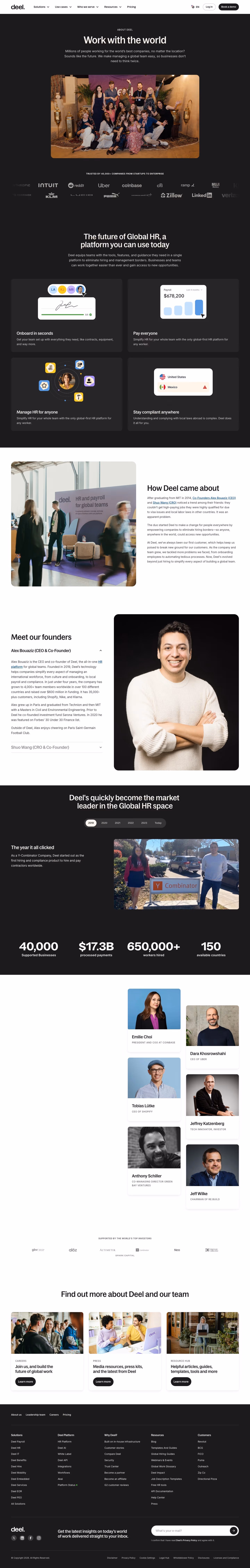 Deel about-us — People & Culture