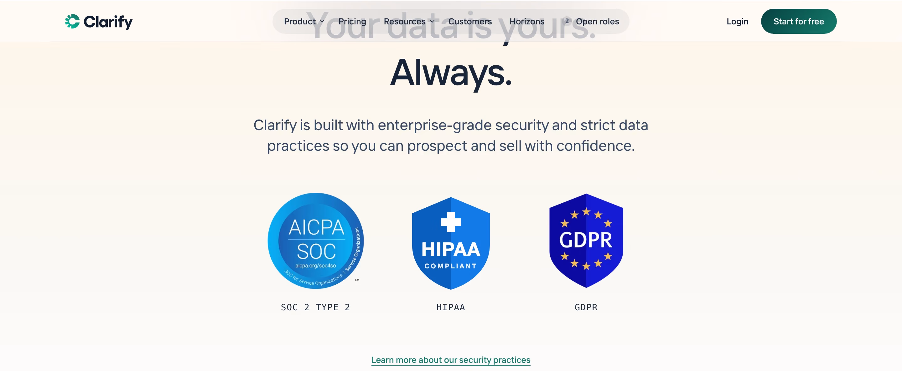 Clarify Features section design