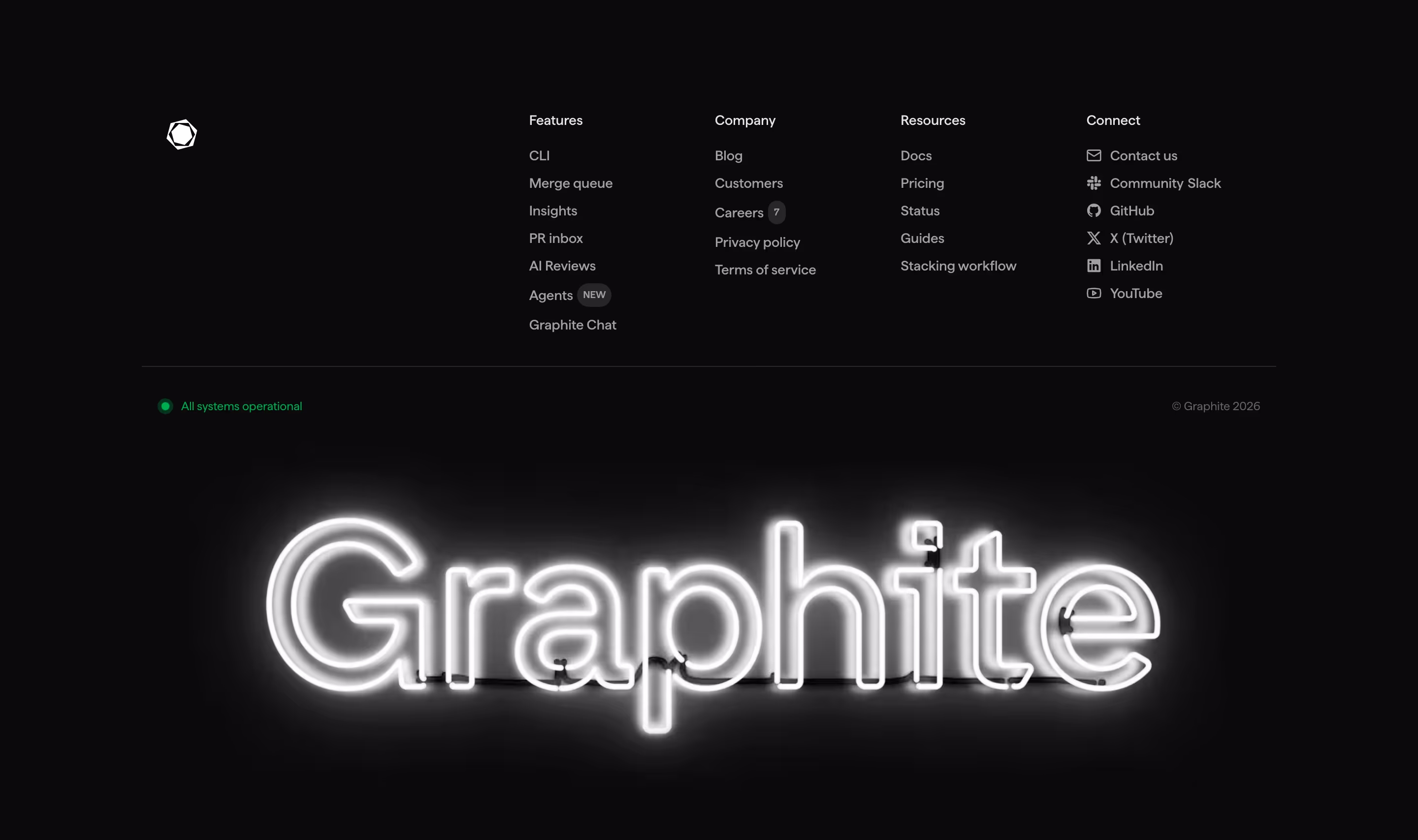 Graphite footer design — Engineering & Infrastructure
