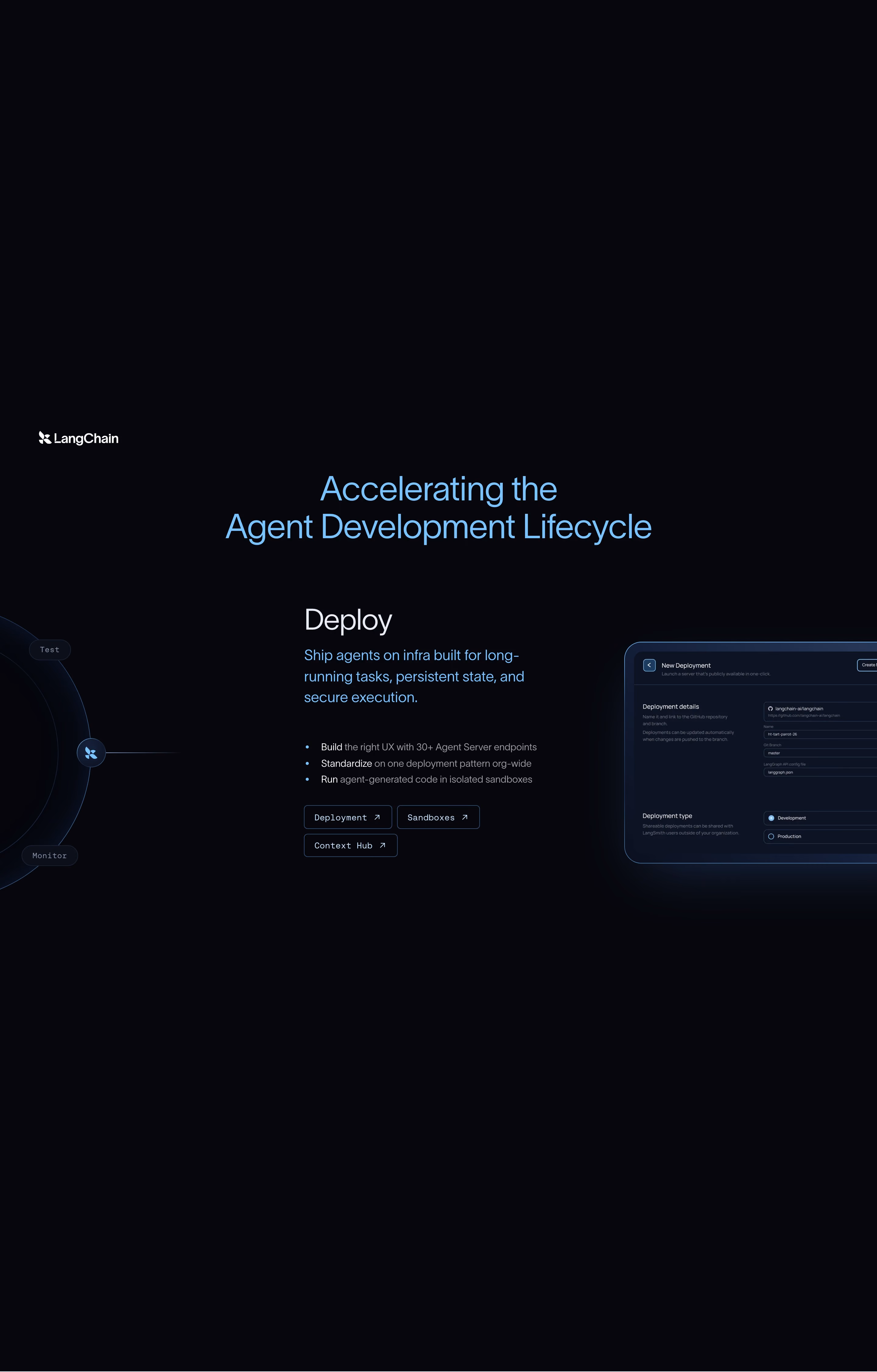Langchain feature design — Engineering & Infrastructure
