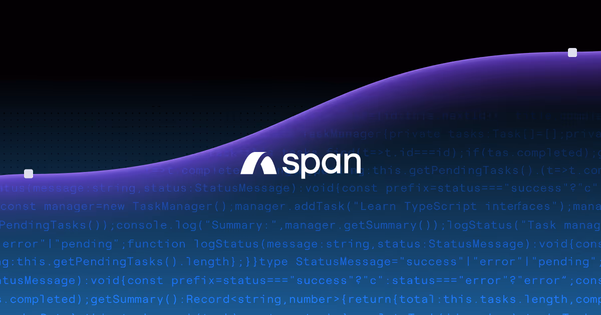 Span og image design — Engineering & Infrastructure
