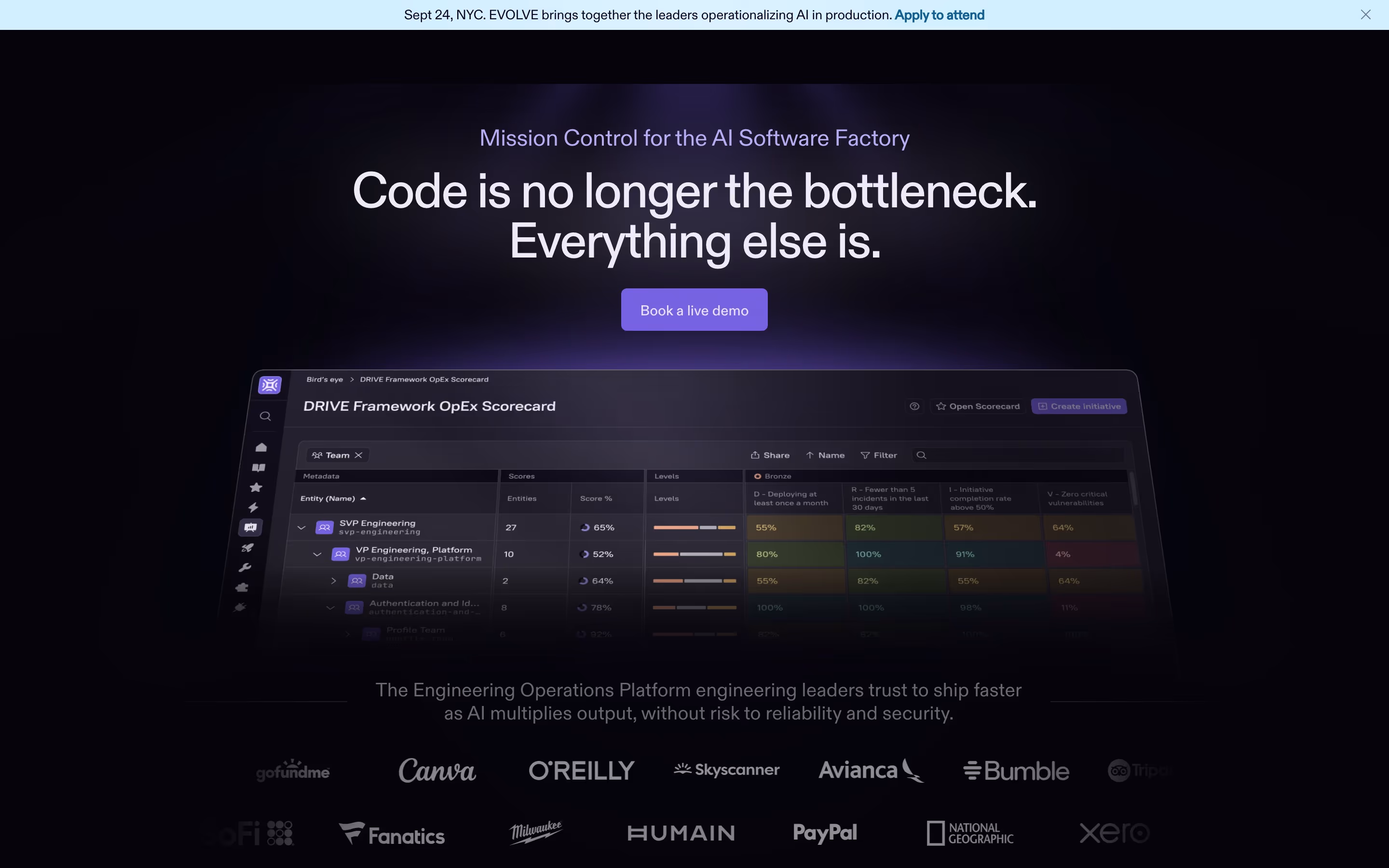Cortex hero — Engineering & Infrastructure