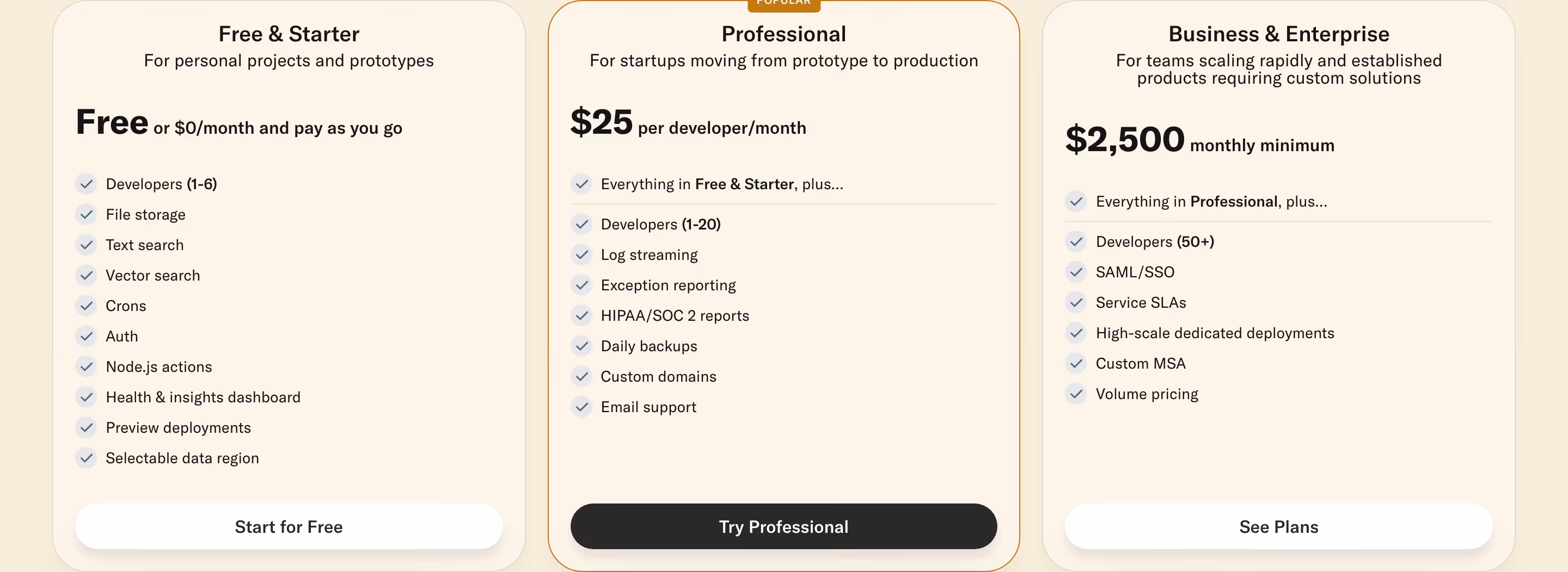 Convex pricing design — Engineering & Infrastructure