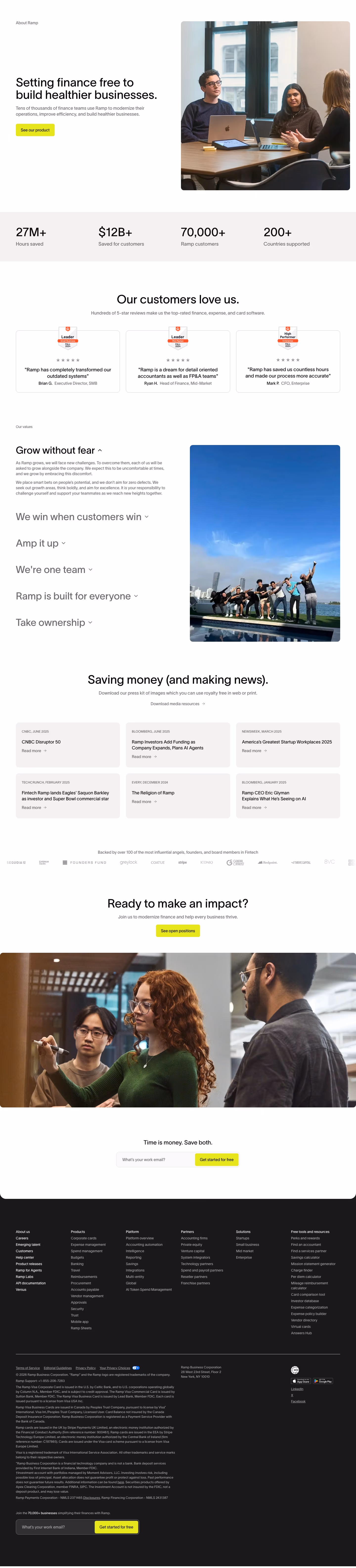 Ramp about-us — Finance & Commerce