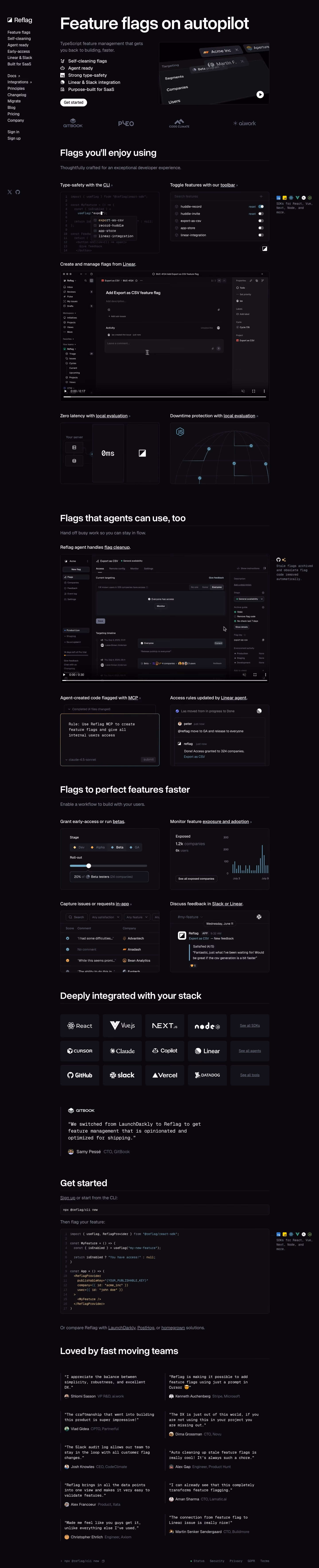 Reflag full landing page screenshot (desktop)