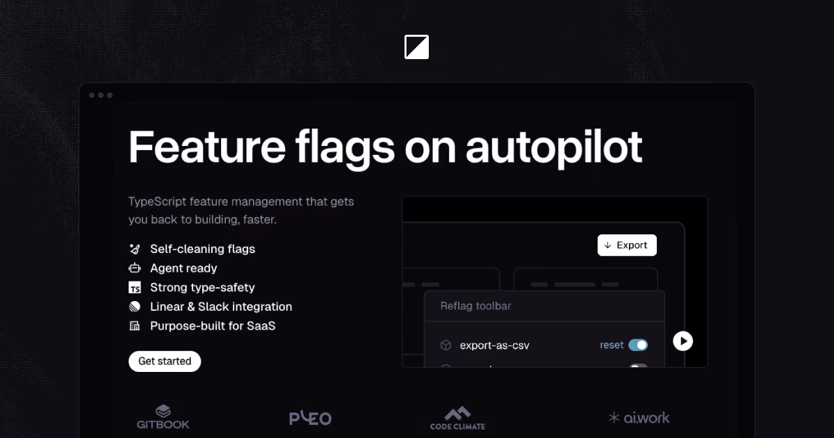 Reflag og image design — Engineering & Infrastructure