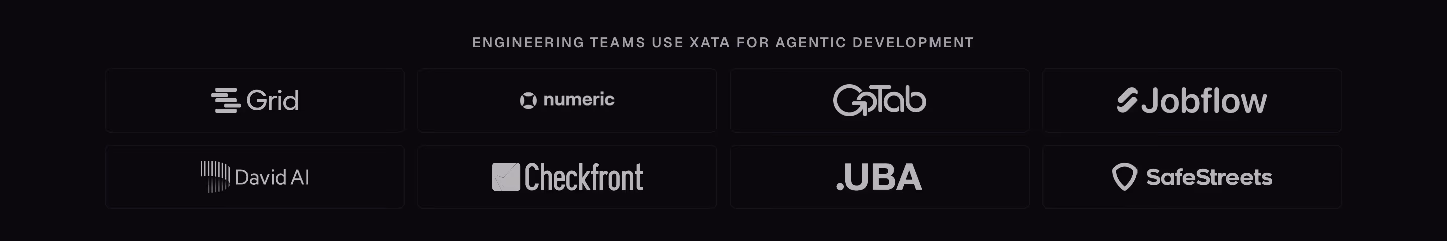 Xata logo cloud design — Engineering & Infrastructure