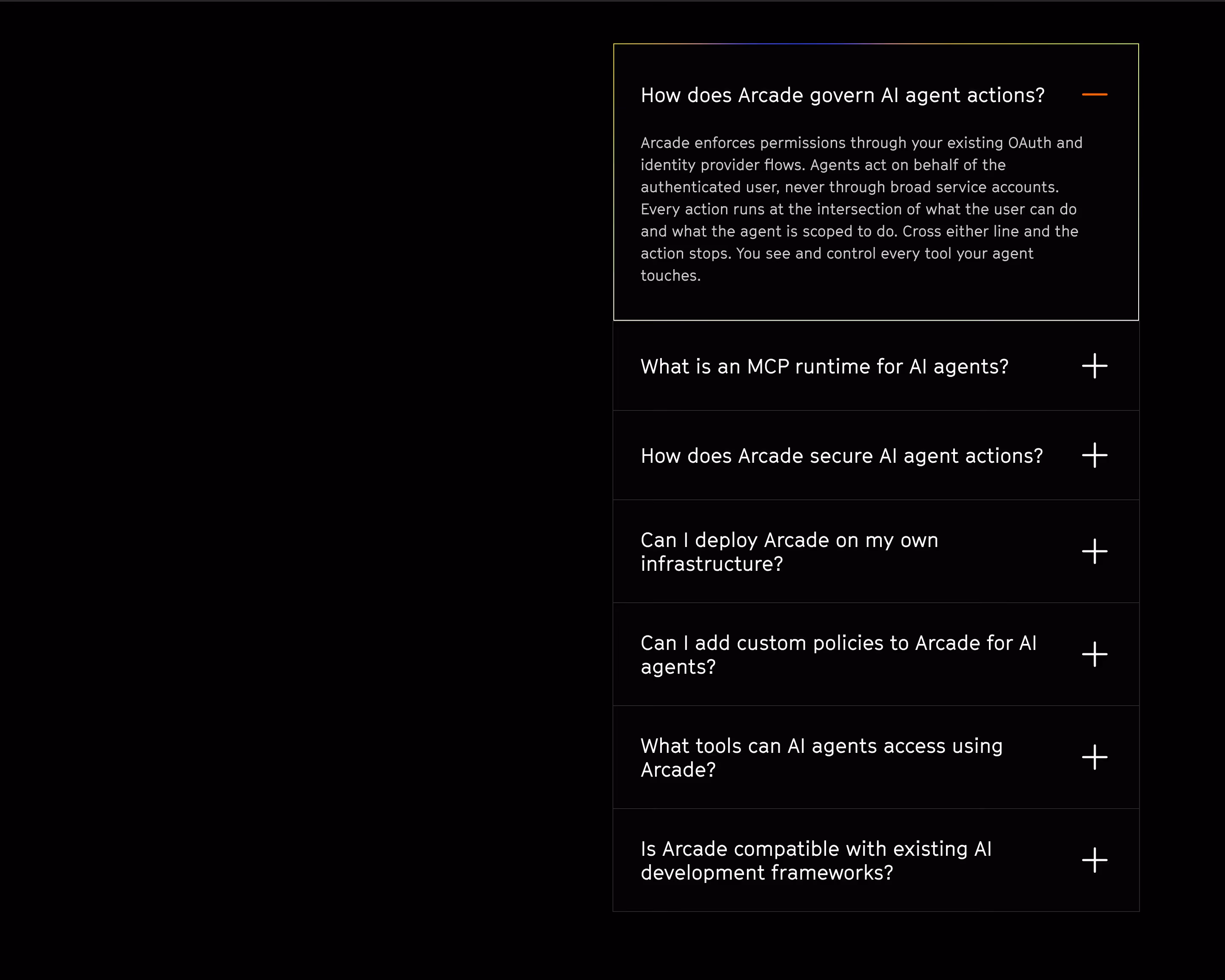 Arcade faq design — Engineering & Infrastructure