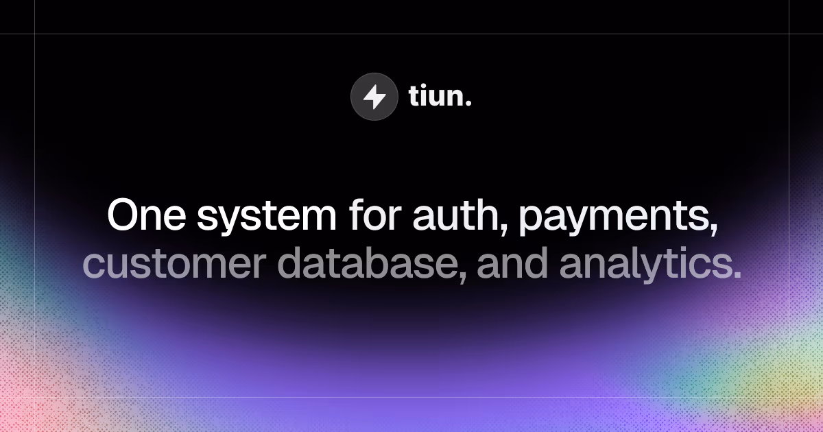 Tiun og image design — Finance & Commerce