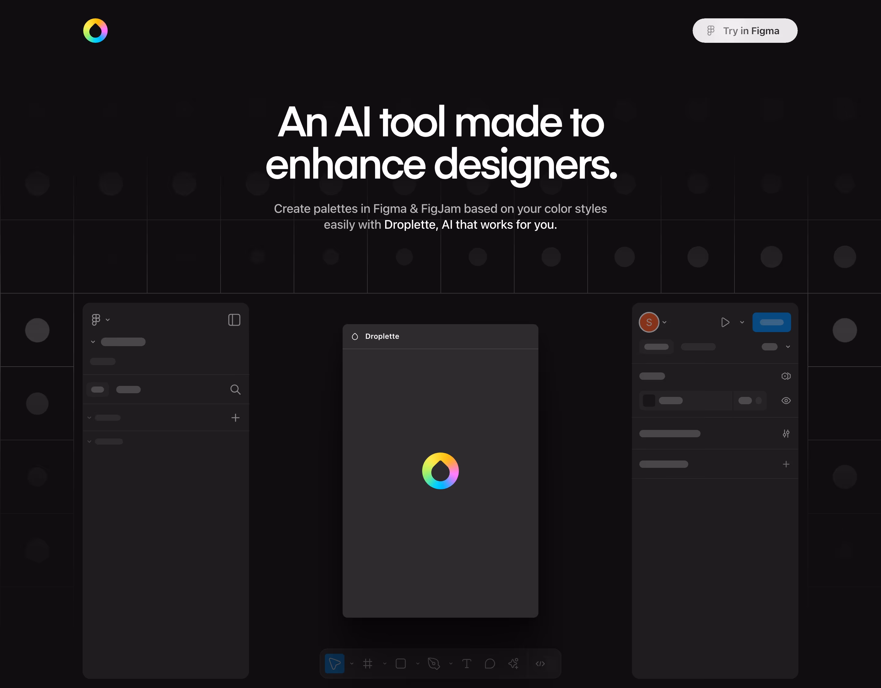 Droplette hero design — Design & Creative