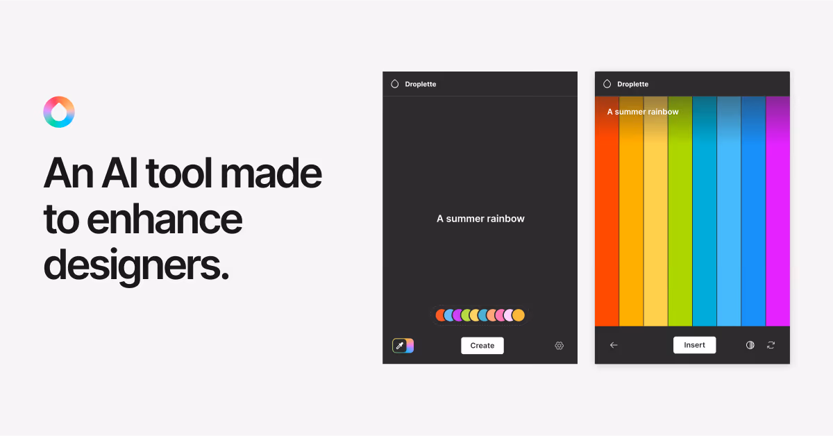 Droplette og image design — Design & Creative