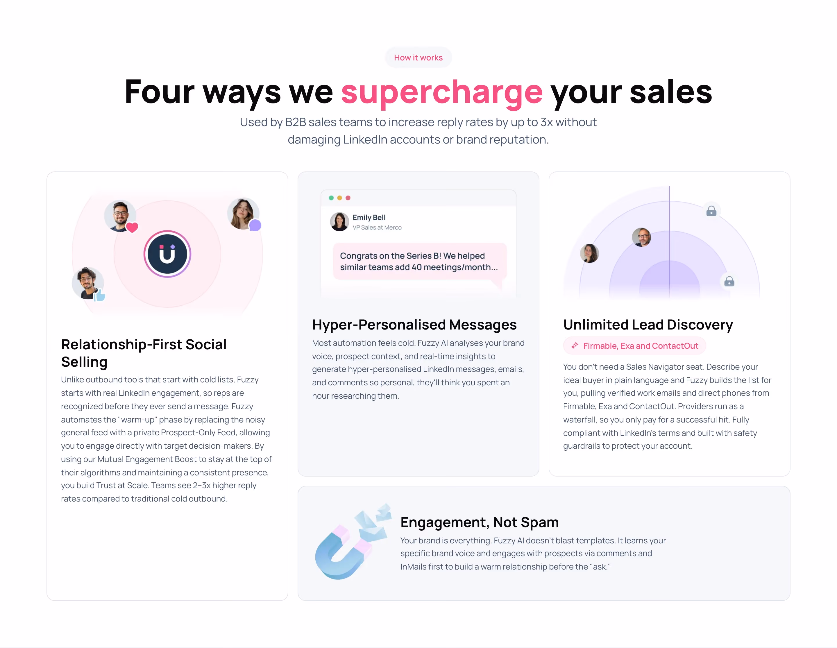 Getfuzzy feature design — Sales & Support