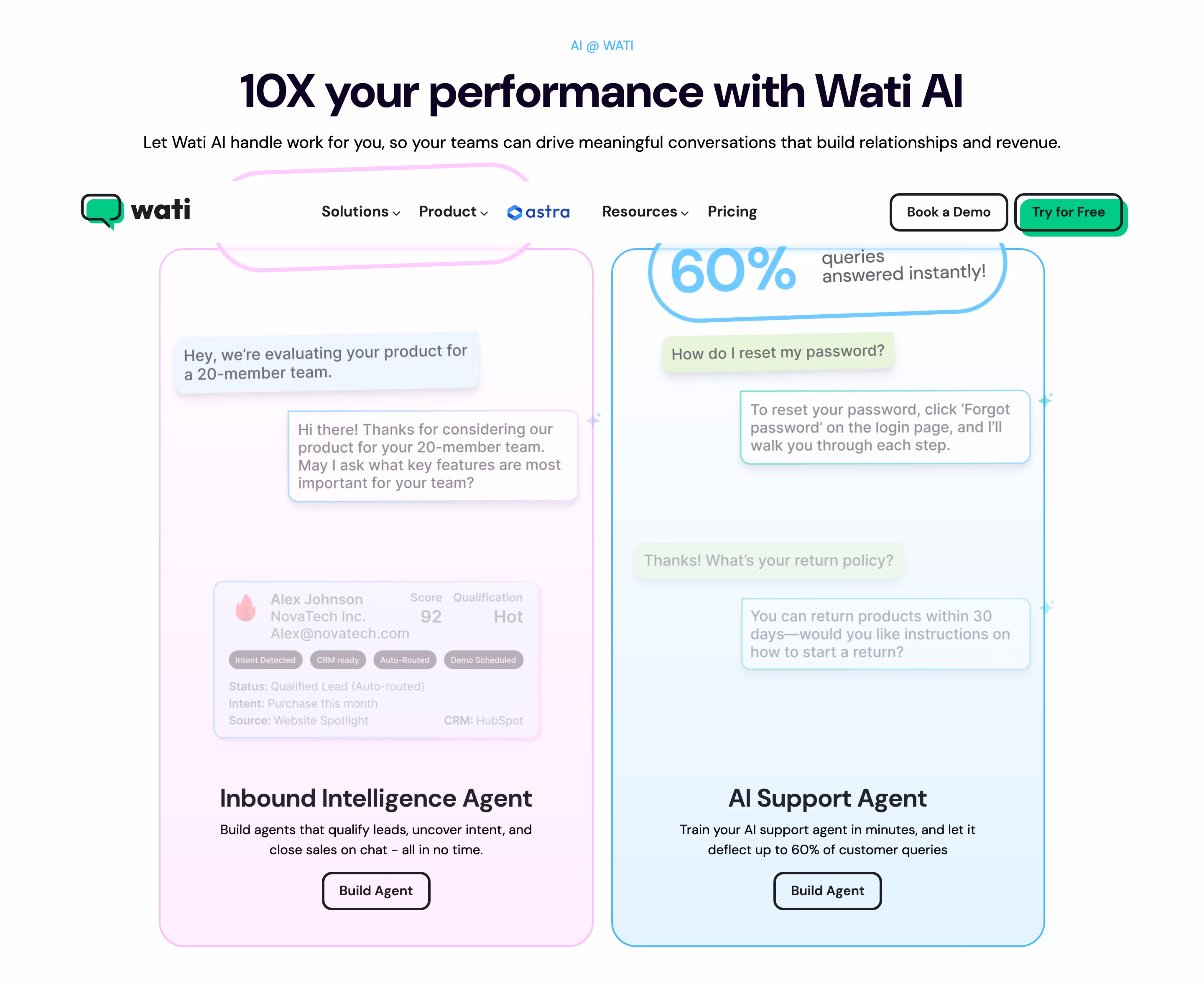 Wati feature design — Marketing