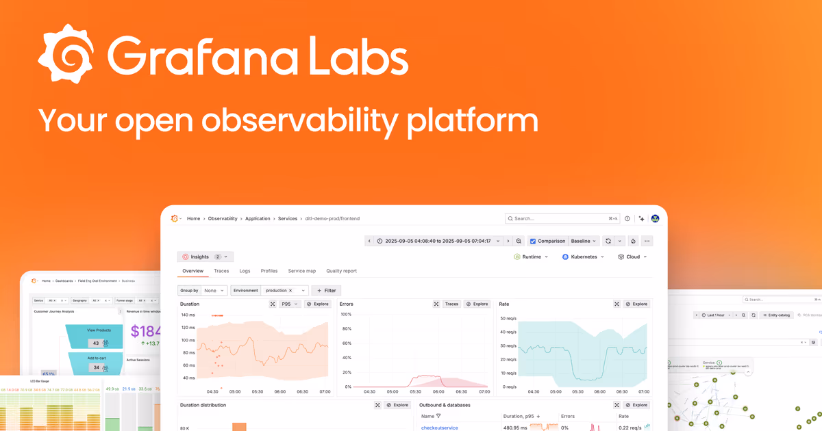 Grafana og image design — Engineering & Infrastructure