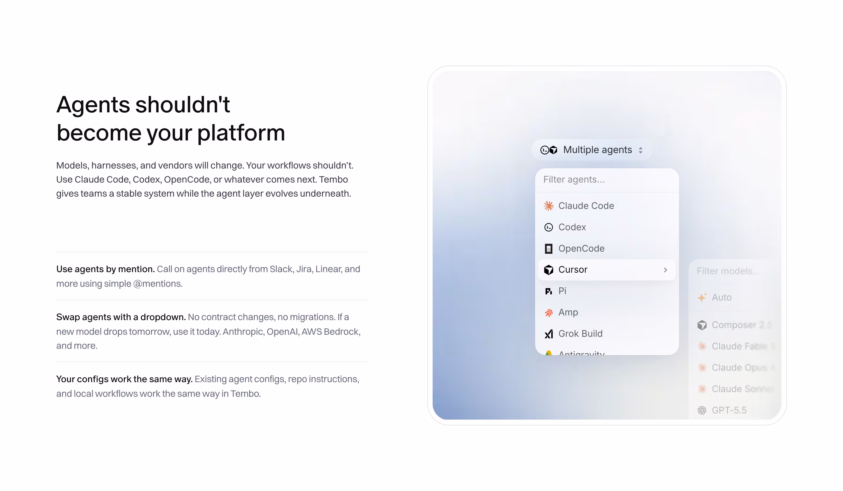 Tembo feature design — Engineering & Infrastructure