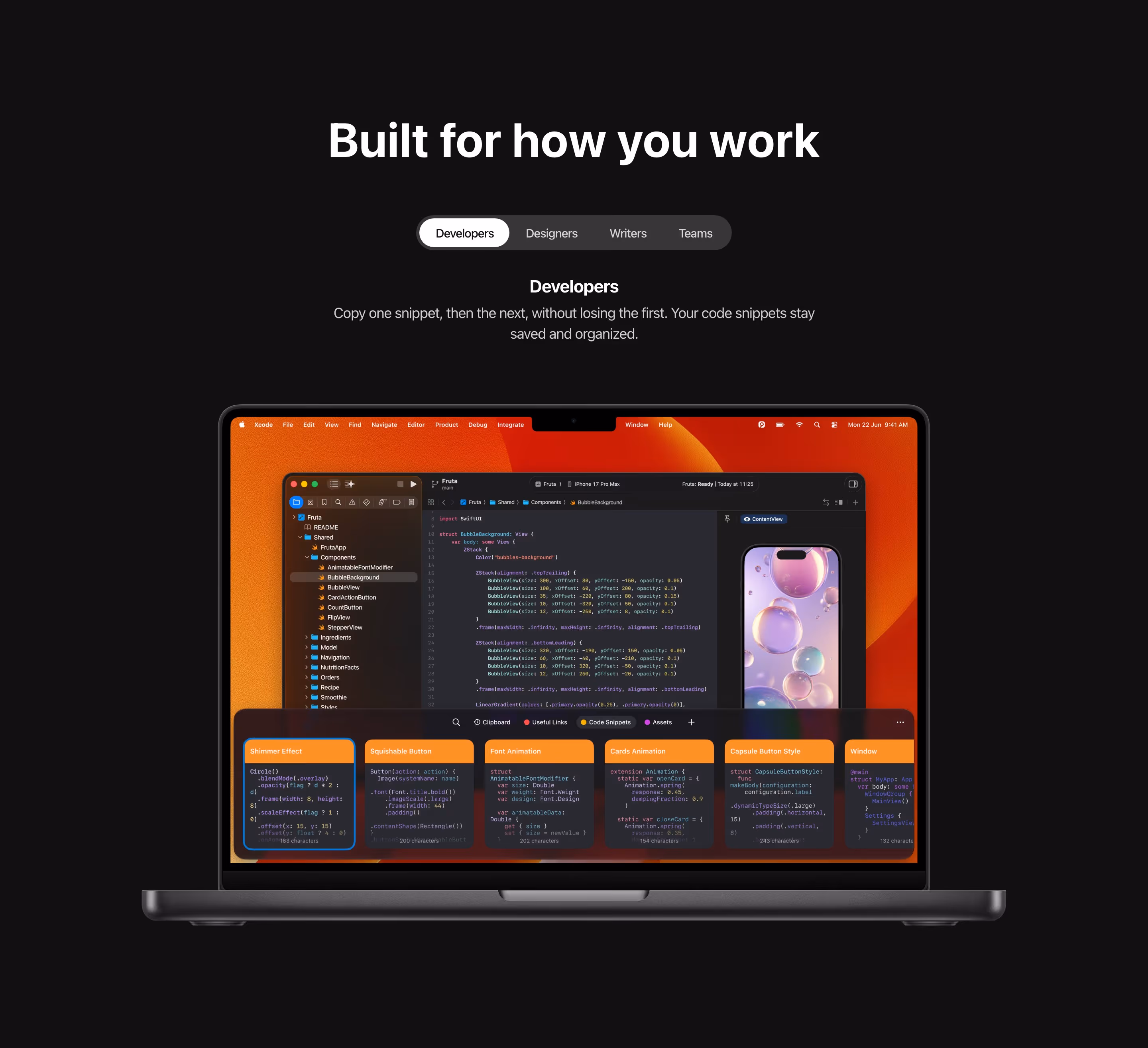 Pasteapp feature design — Productivity & Collaboration