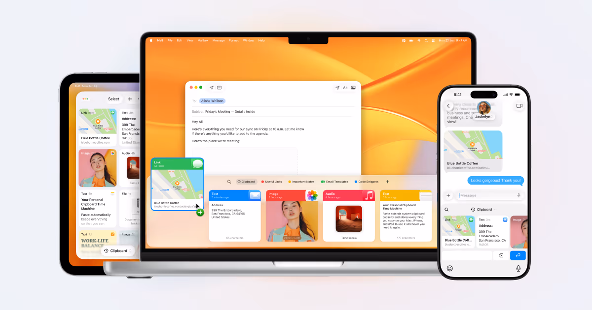 Pasteapp og image design — Productivity & Collaboration