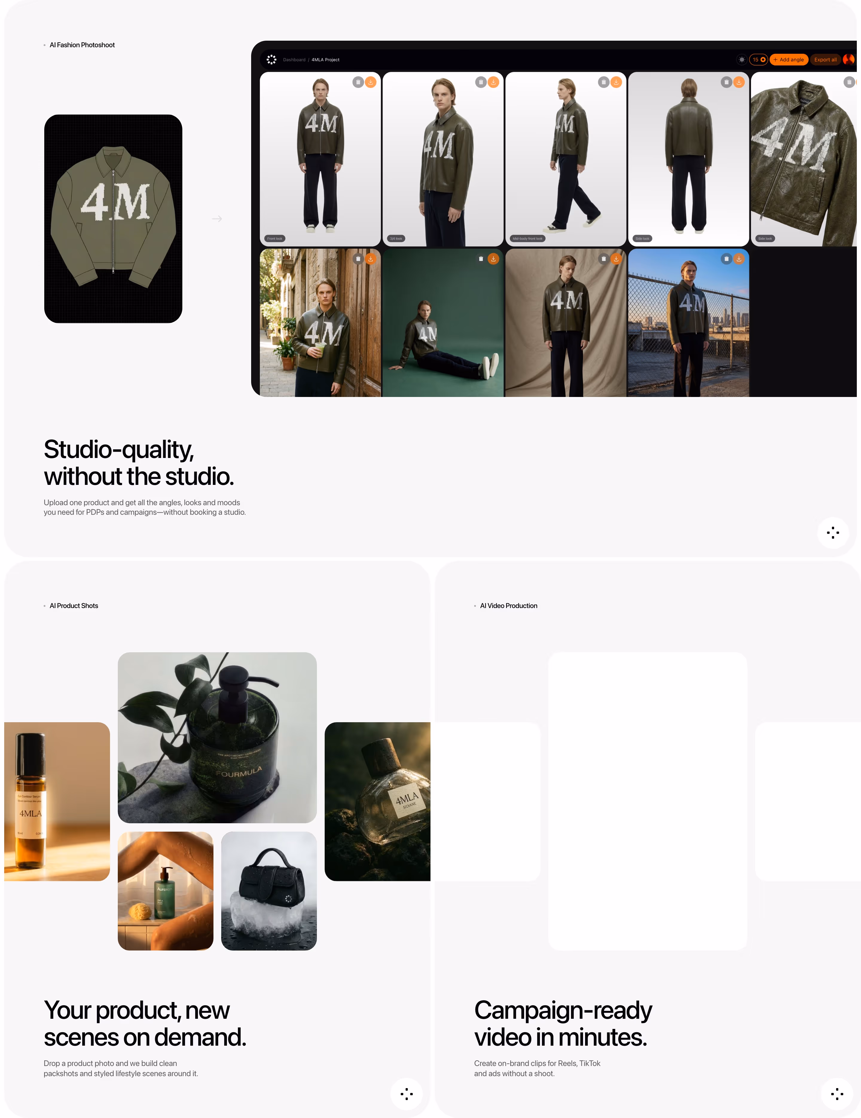 Fourmula feature design — Design & Creative
