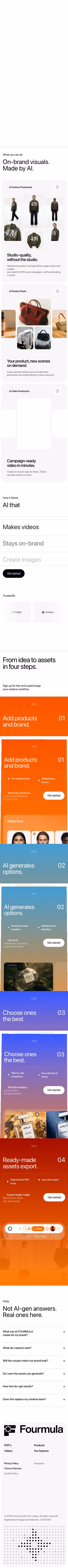 Fourmula mobile design — Design & Creative
