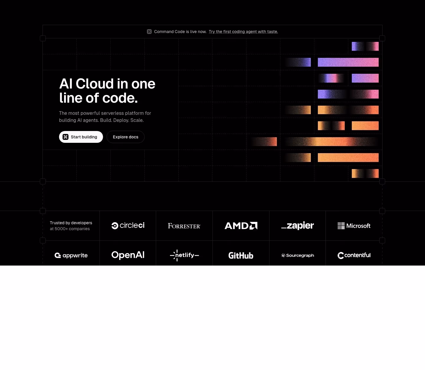 Langbase landing page design — Engineering & Infrastructure