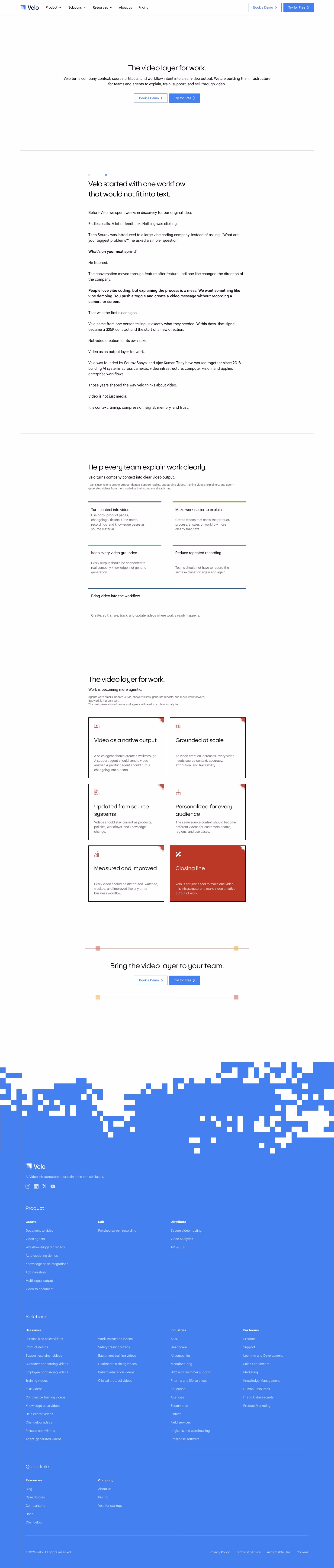 Usevelo about us design — Engineering & Infrastructure