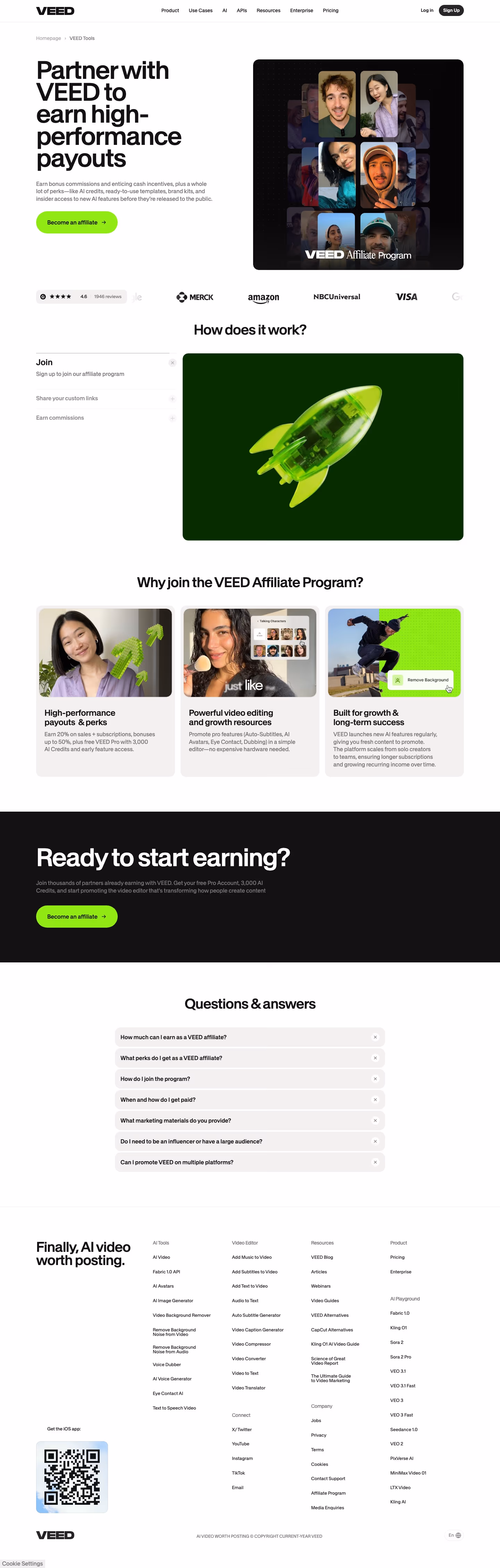 Veed affiliate — Design & Creative