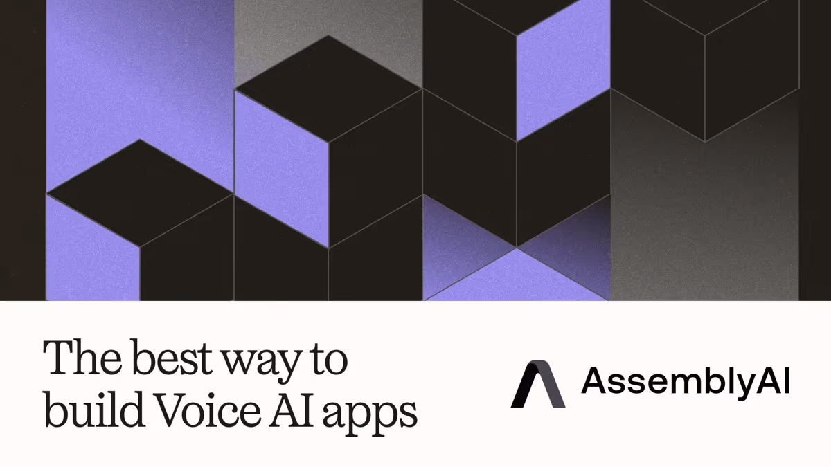 Assemblyai og image design — Engineering & Infrastructure