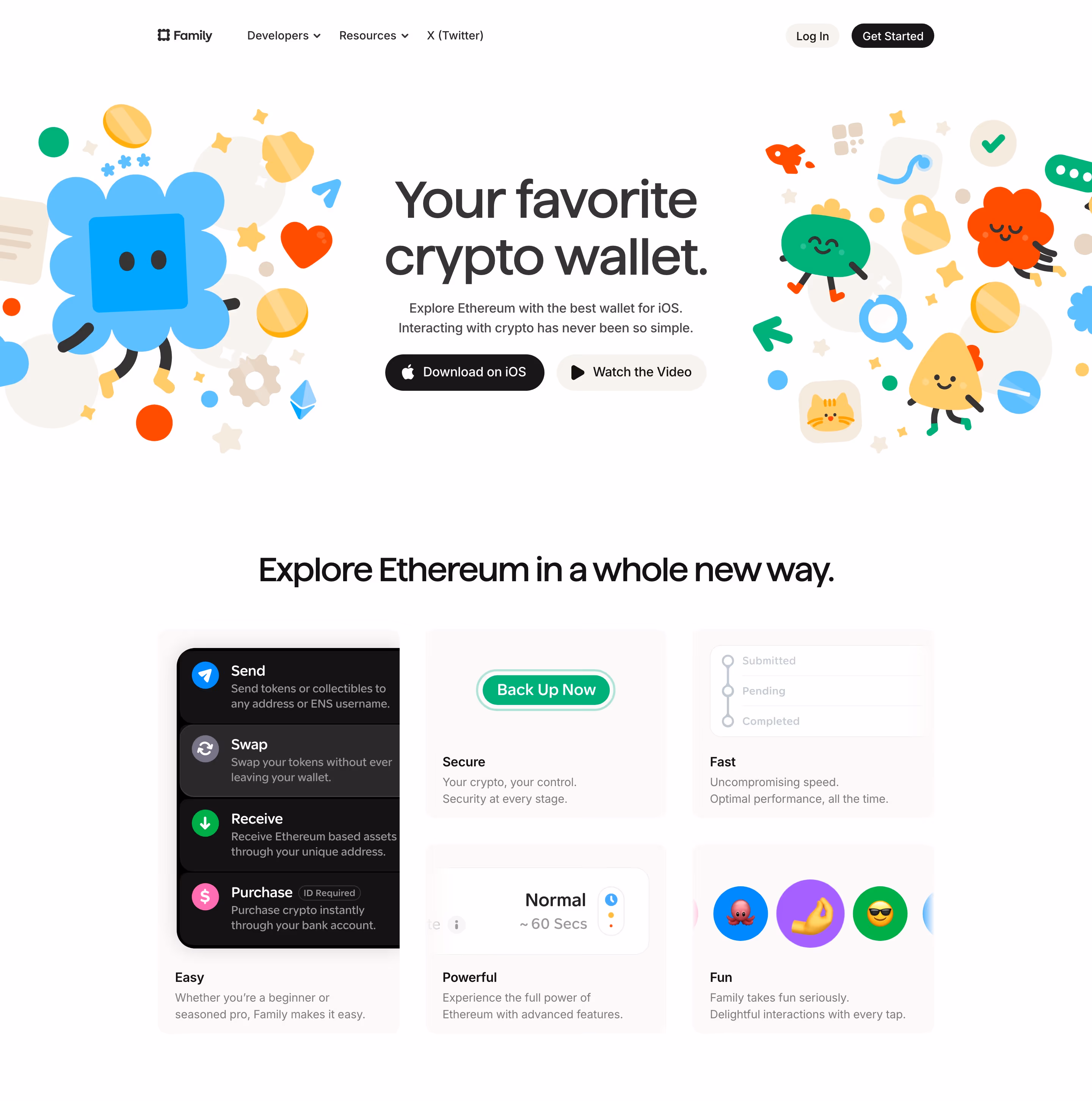 Family hero design — Finance & Commerce