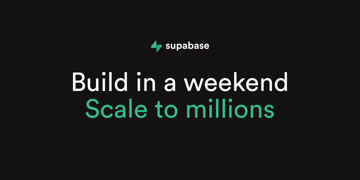 Supabase og image design — Engineering & Infrastructure