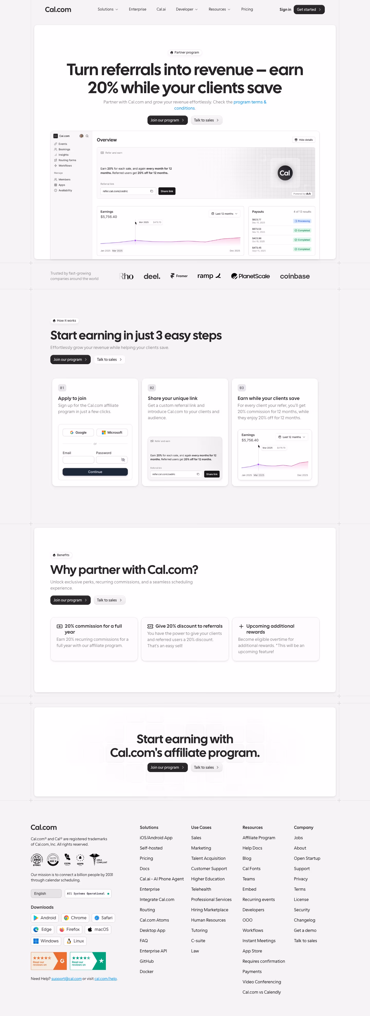 Cal affiliate — Productivity & Collaboration