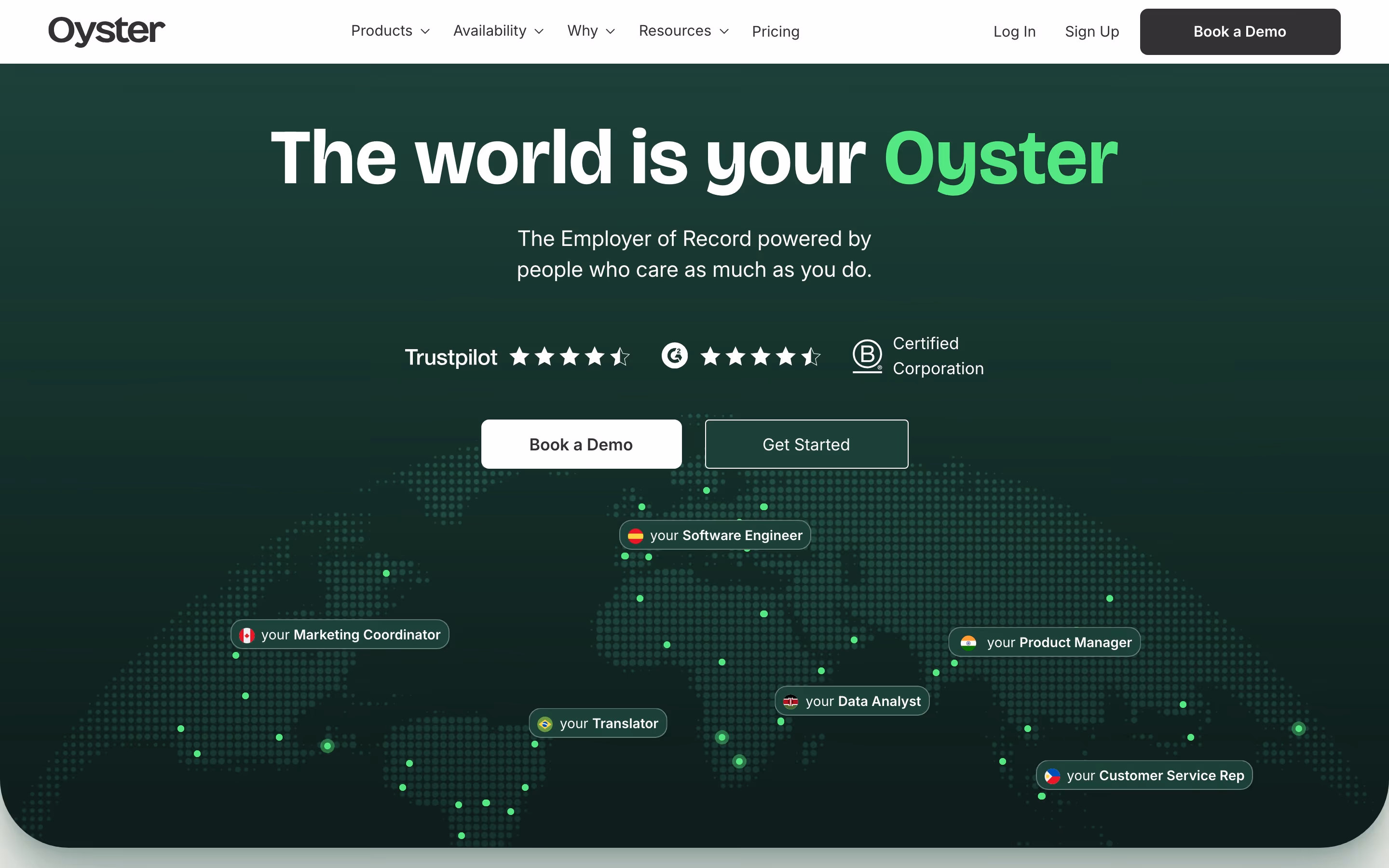 Oysterhr hero design — People & Culture