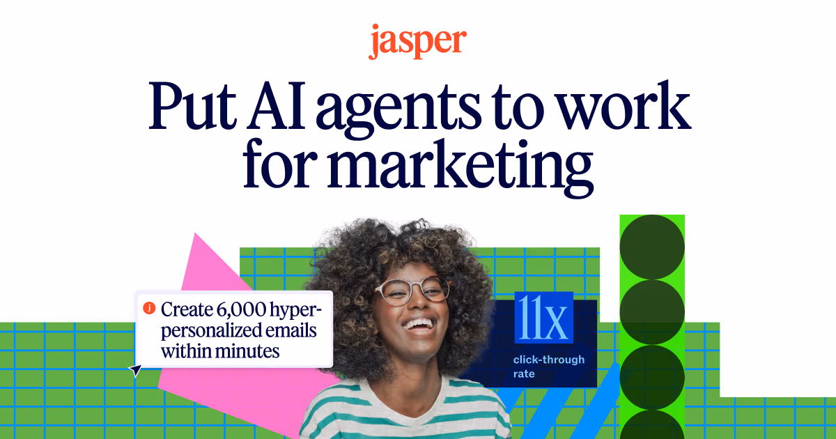 Jasper og image design — Marketing