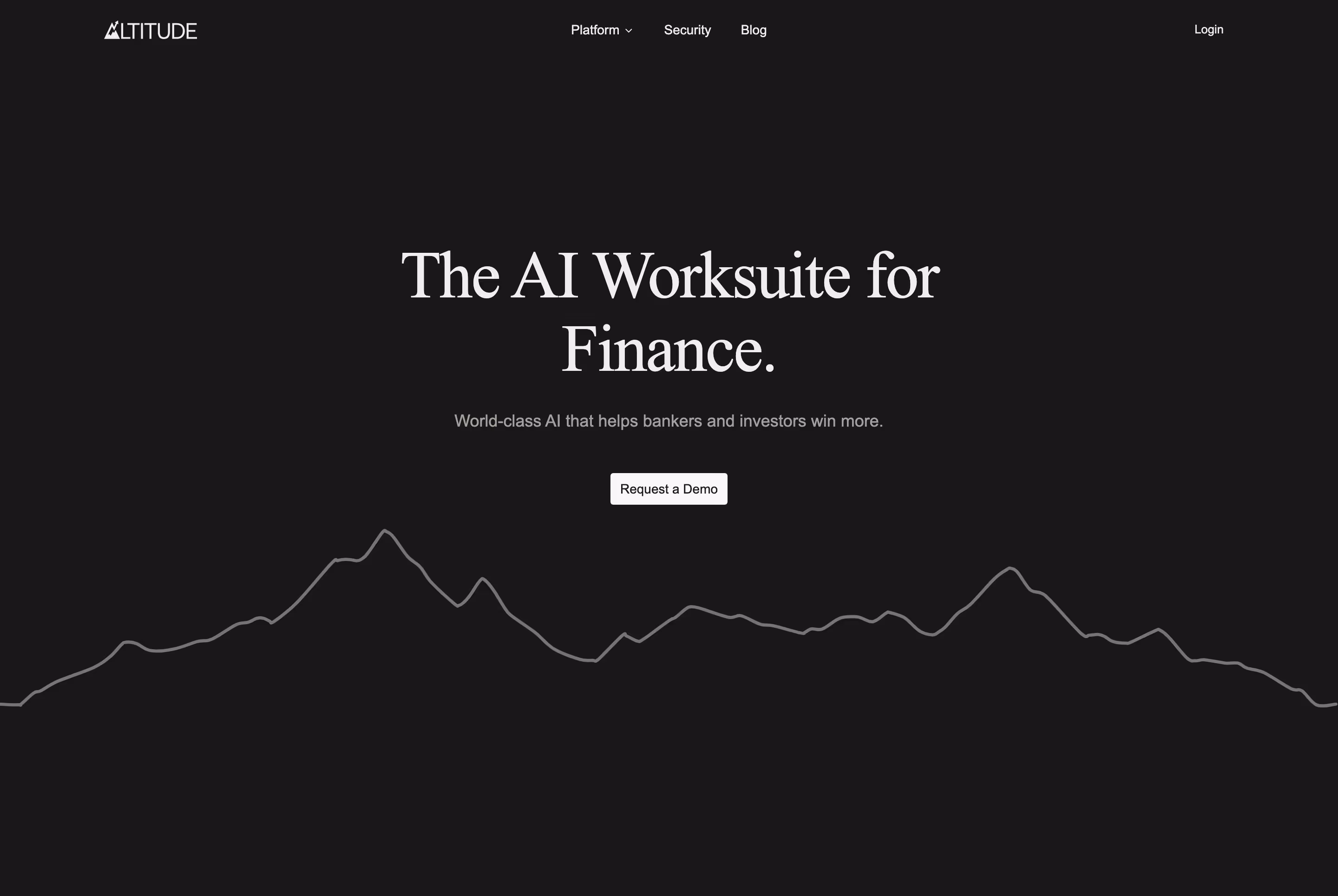 Altitude hero design — Finance & Commerce
