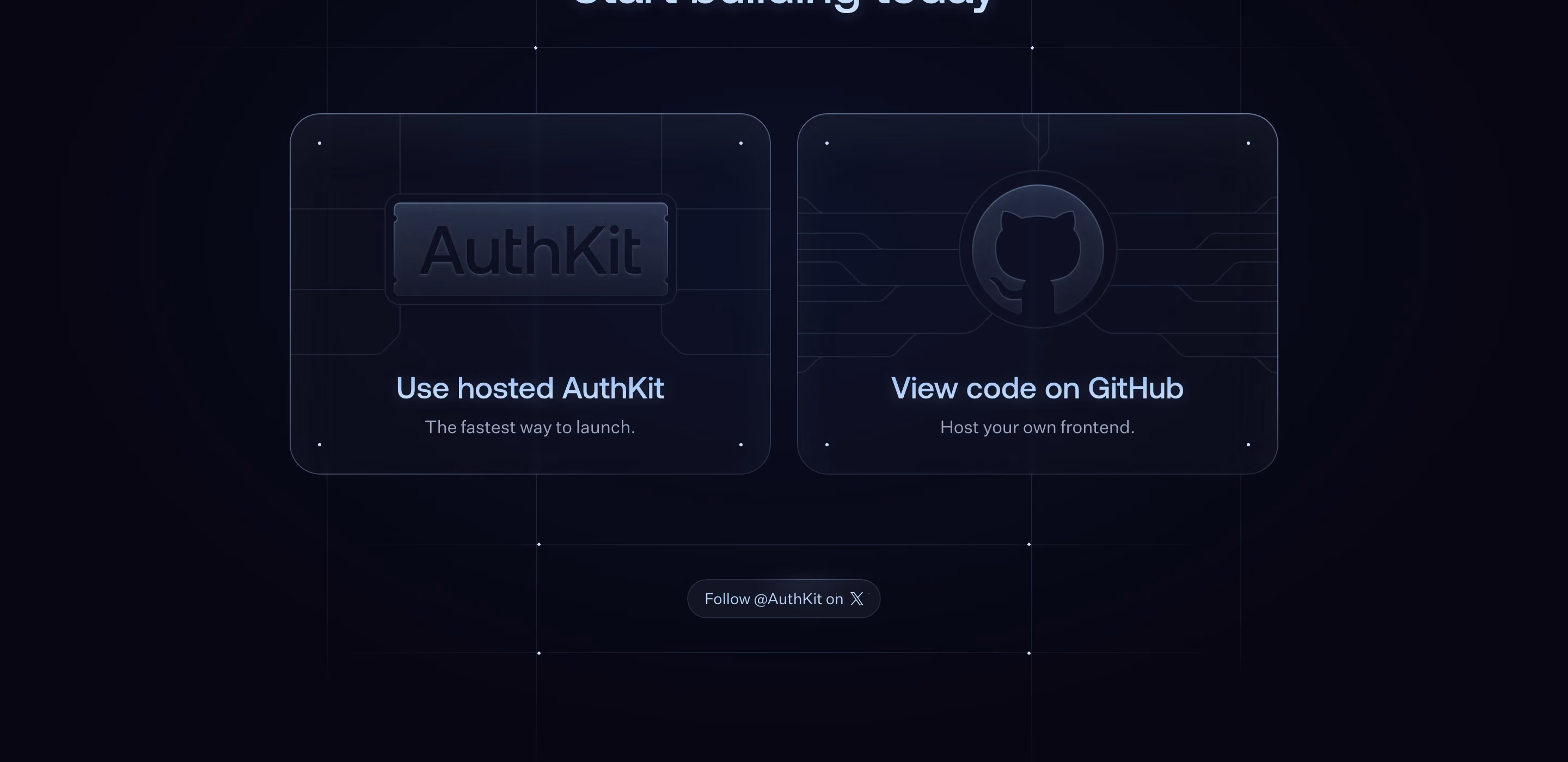 Authkit footer design — Engineering & Infrastructure